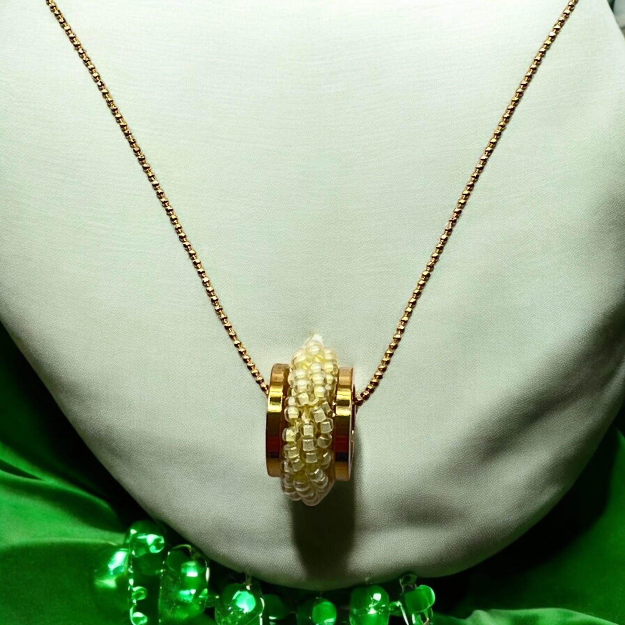 ミミール・カー  ペンダント（グリーン系）　l-bdze064n | 9枚目